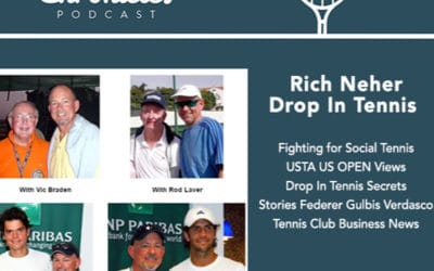 Rich Neher shares “Drop In Tennis Secrets” and USTA US OPEN views in Tennis Club Business News