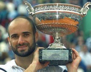 Andre Agassi French Open 1999 TennisPAL