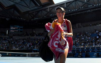 Serena Williams, Danielle Collins and Frances Tiafoe Making noise at the Australian