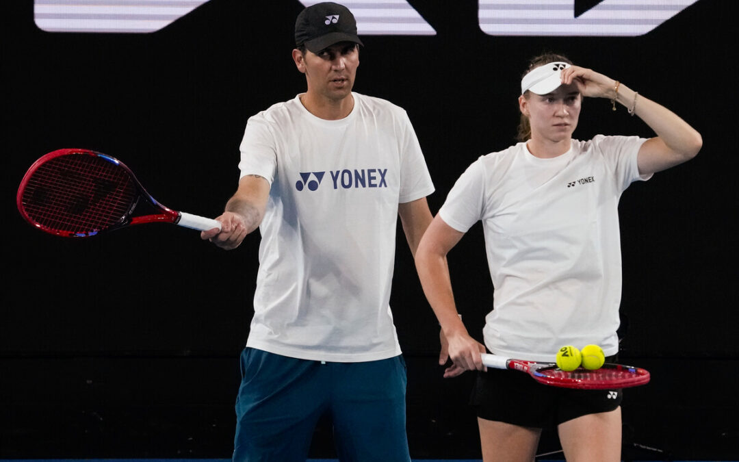 Elena Rybakina and His Coach – Stefano Vukov