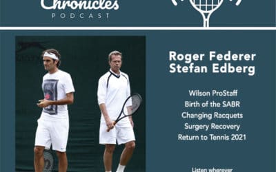 Roger Federer interview with Stefan Edberg gives update on surgery recovery, return to tennis, and the SABR history!