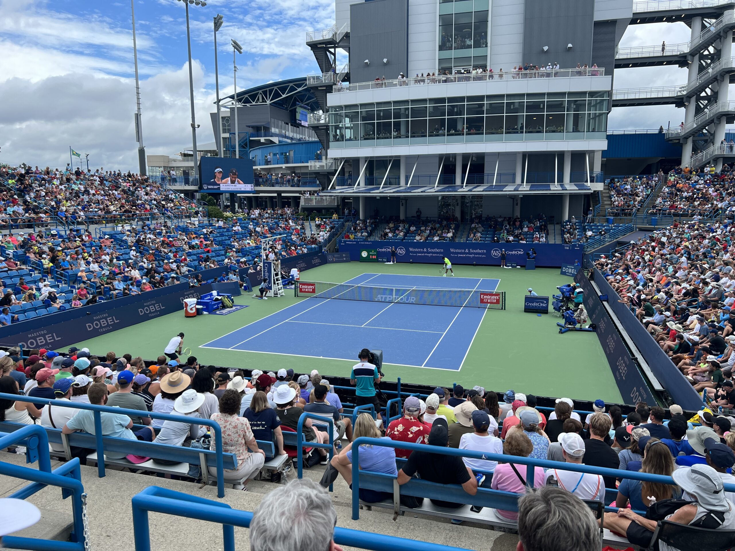 2023 Cincinnati Open Experience First Round TennisPAL