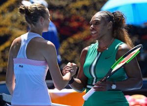 Karolina Pliskova Serena Williams Australian Open TennisPAL