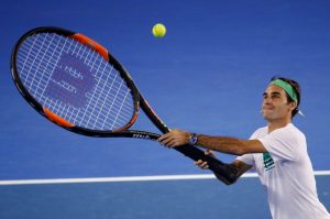 Roger Federer Giant Tennis Racket Racquet Australian Open TennisPAL