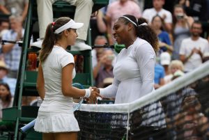 Wimbledon Serena Williams Viktoriya Tomova TennisPAL